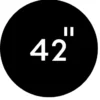 42"