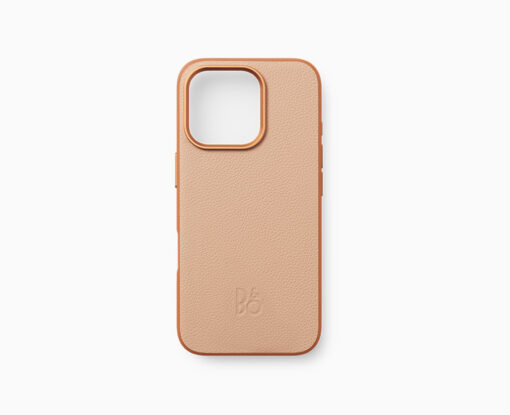 Bang & Olufsen MagSafe kompatibelt cover til iPhone 16 - Sunset Apricot
