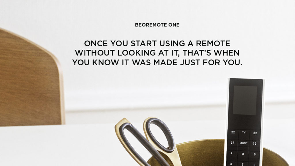 BeoRemote One - Full control remote