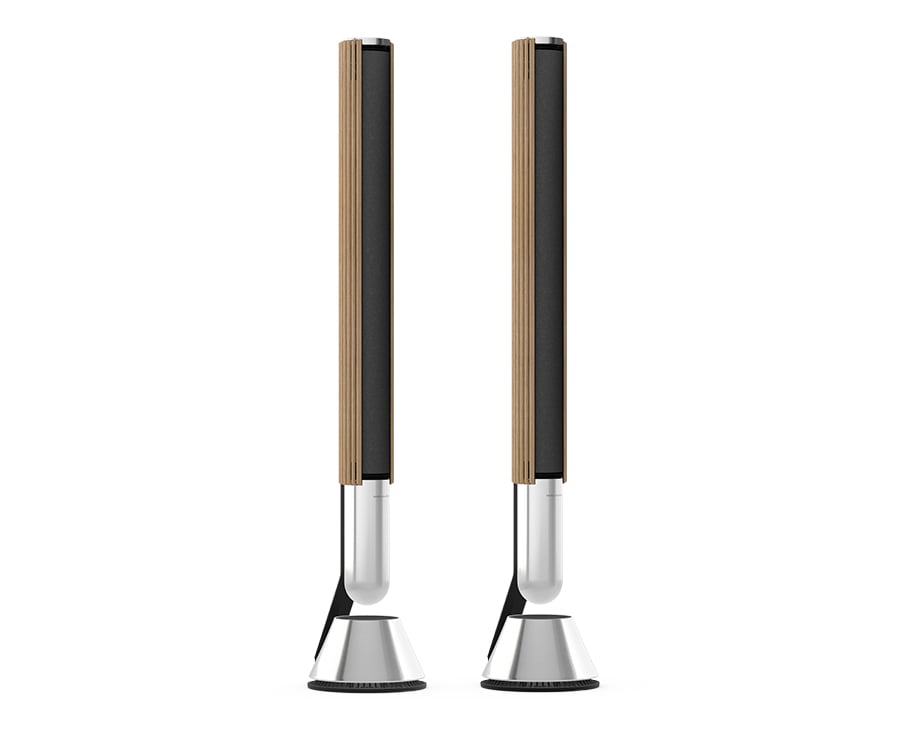 Beolab 28 - Silver - Oak - Gulvstand
