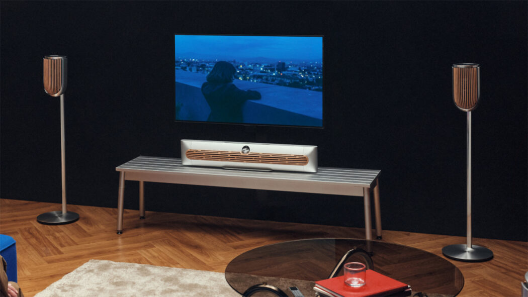 Beosound Premiere Bang Olufsen med LG OLED TV