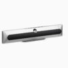 Beosound Premiere - Natural aluminium med stof højttalerfront på bordstand