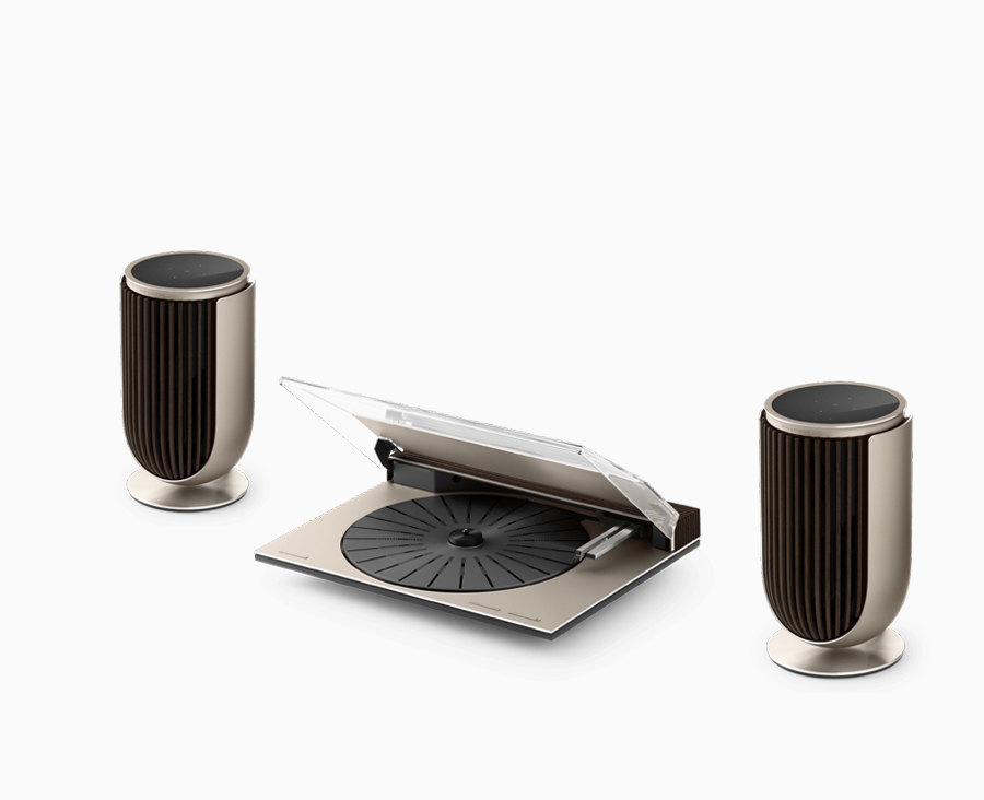 Beosystem 3000c - Dune Grey - åben - Produktbillede - Hero